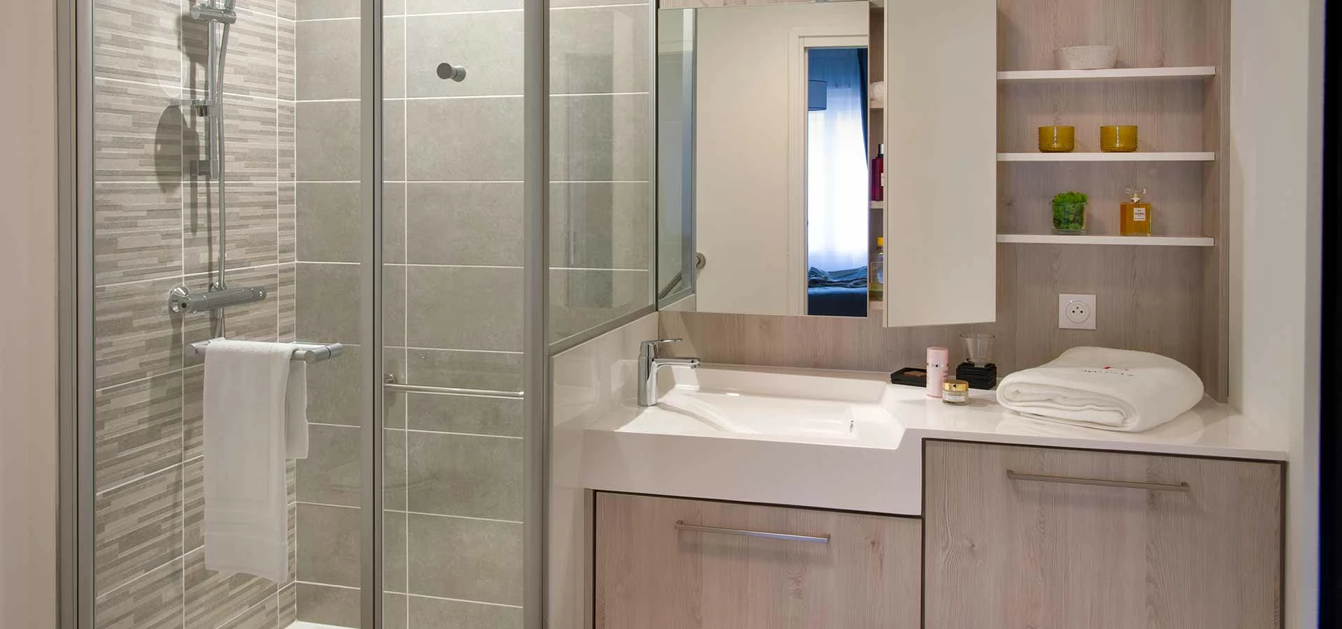 residence senior arras salle de bain