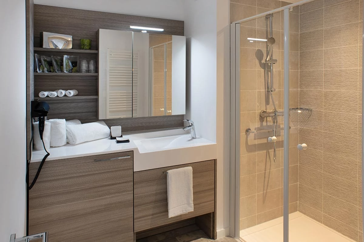 résidence senior melun salle de bain