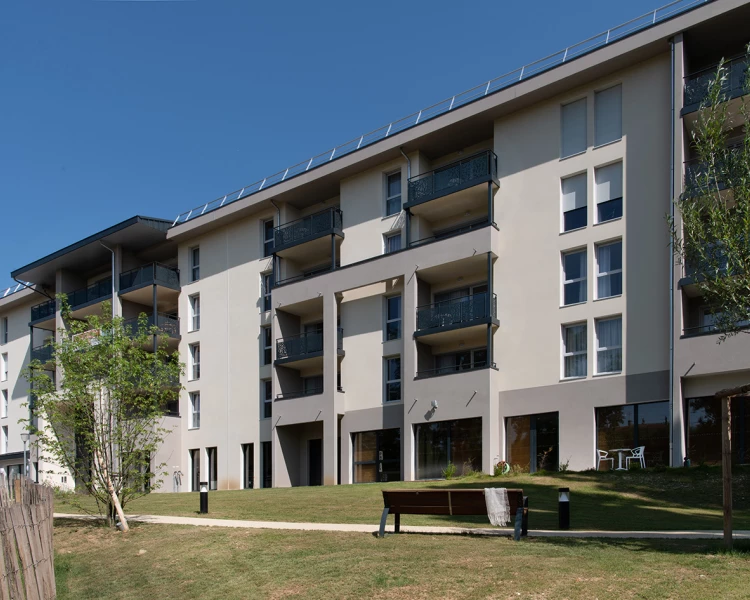 résidence senior montelimar exterieur