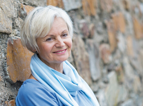 portrait femme senior