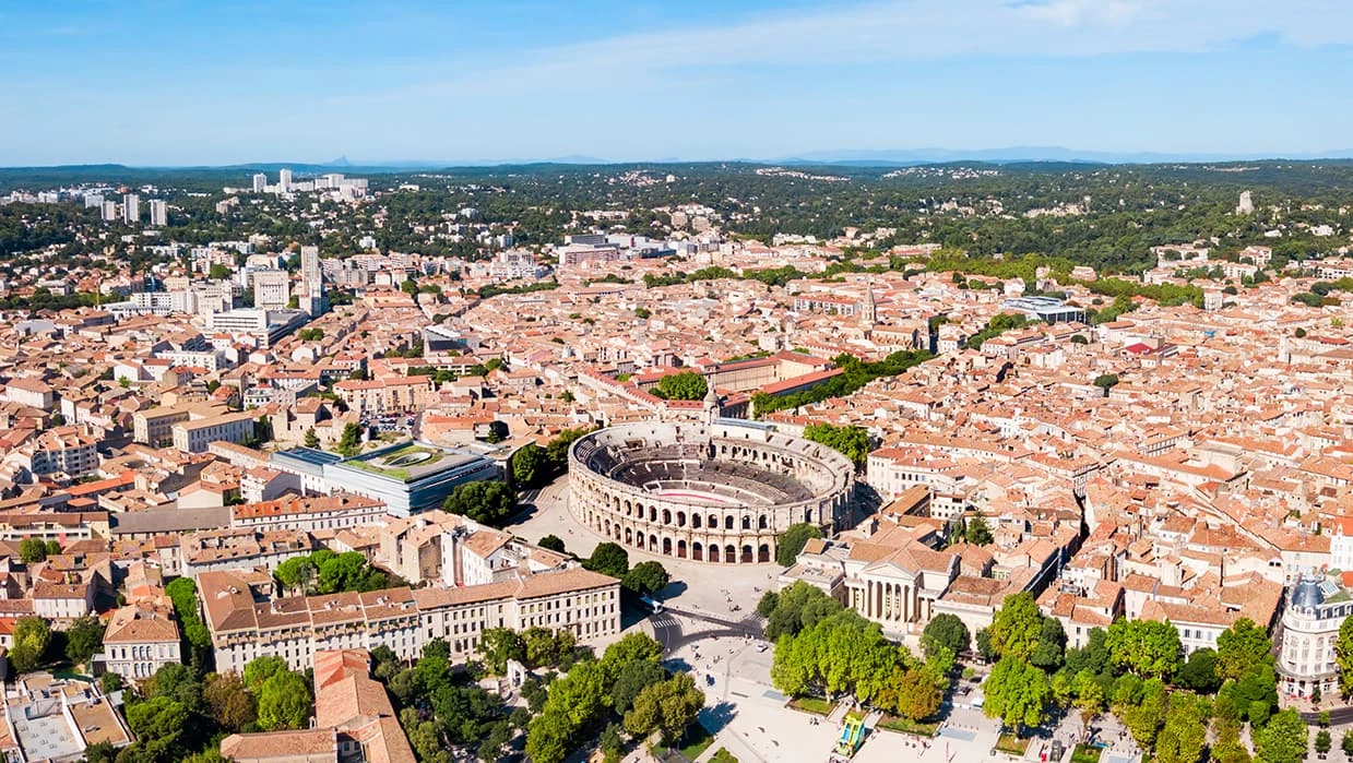 Nîmes : 300 jours d’ensoleillement par an !