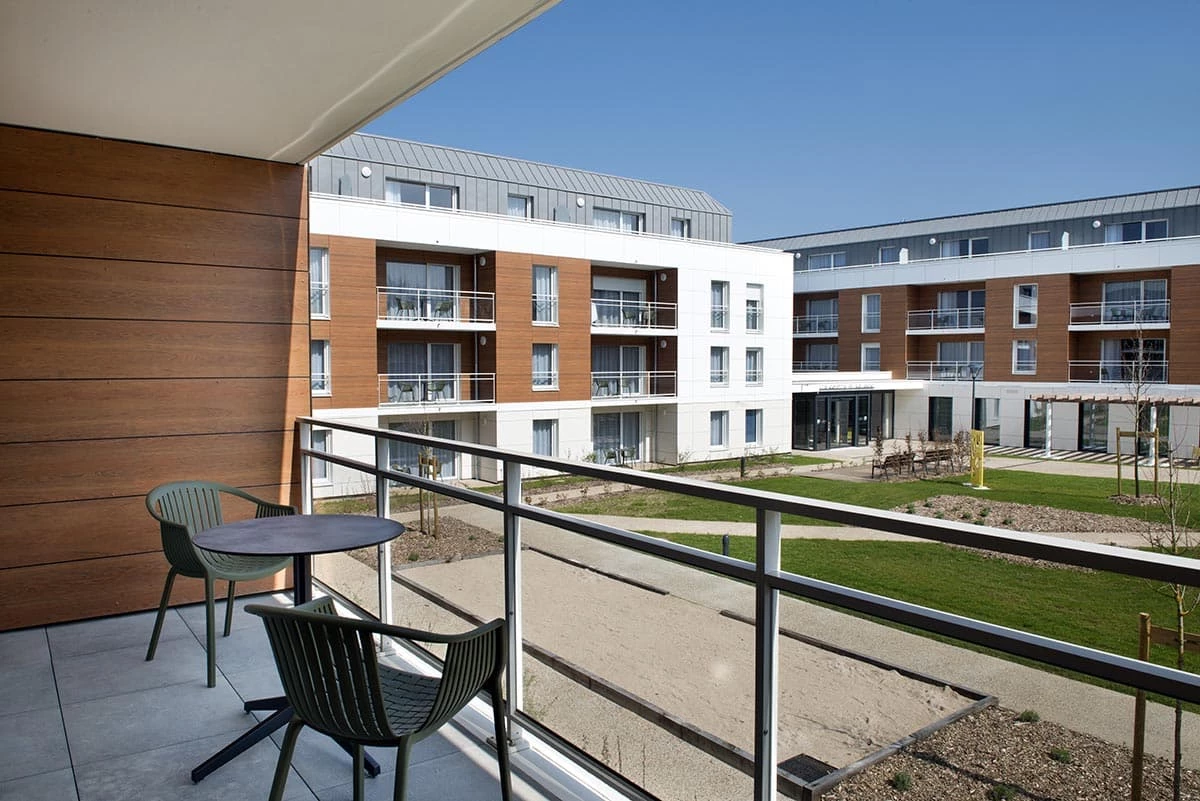 résidence senior blois balcon