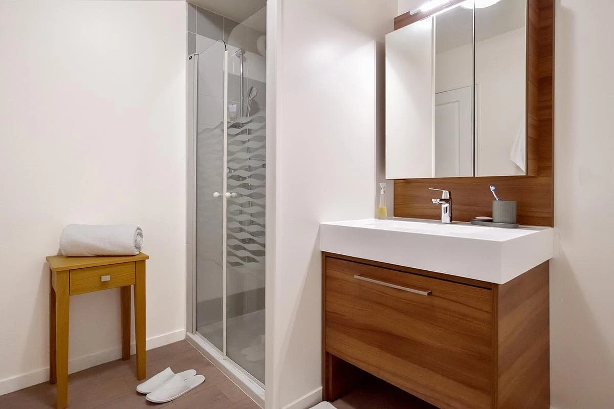 résidence senior montluçon salle de bain