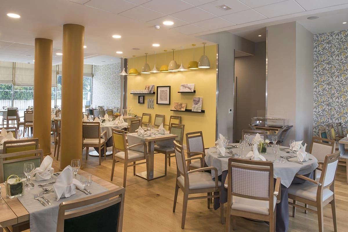 résidence senior montpellier restaurant