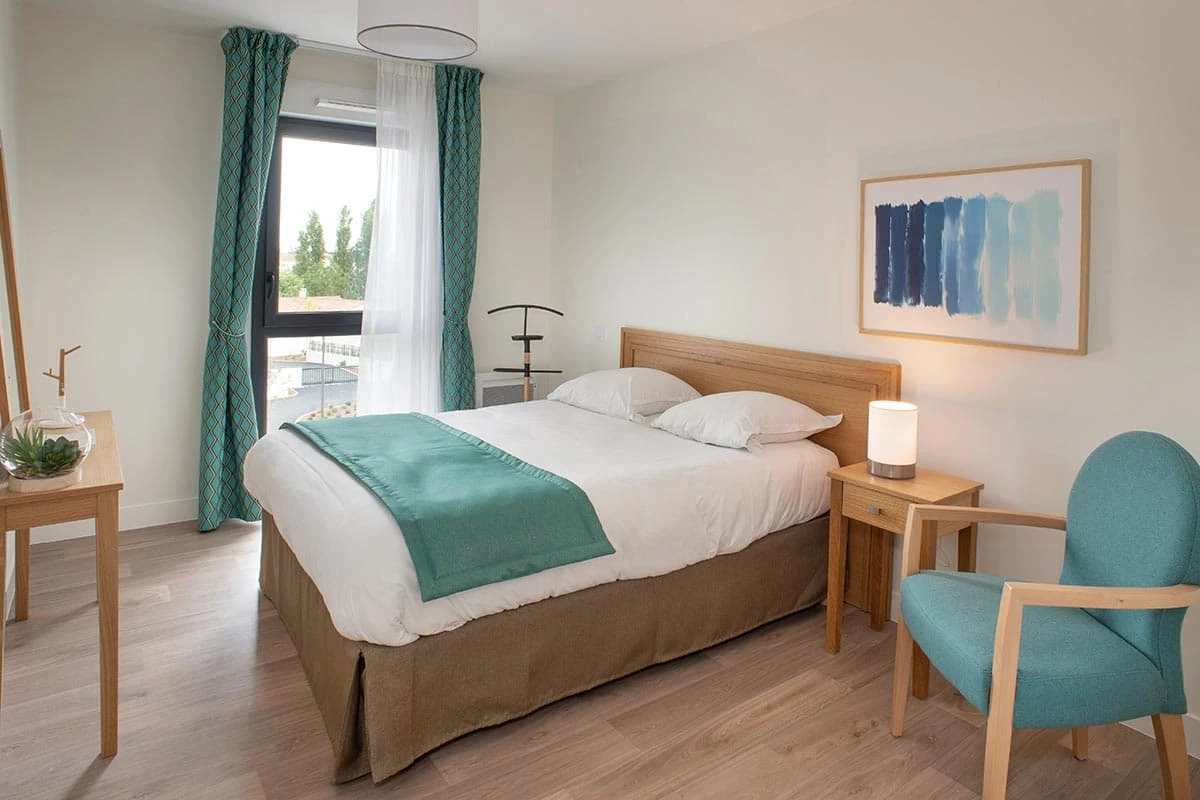 résidence senior les sables d'olonne chambre