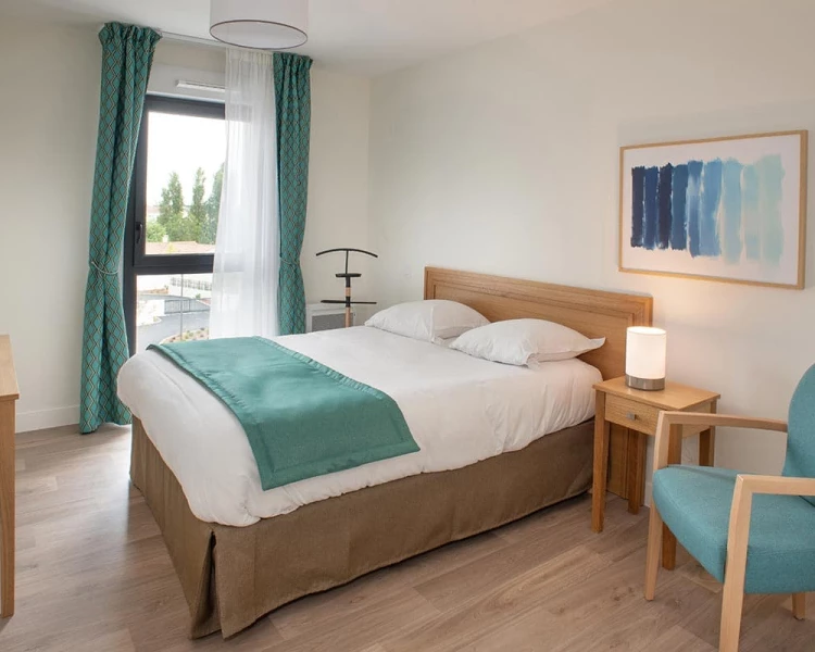 résidence senior les sables d'olonne chambre