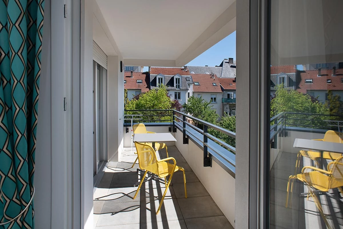 résidence senior moulins les metz balcon