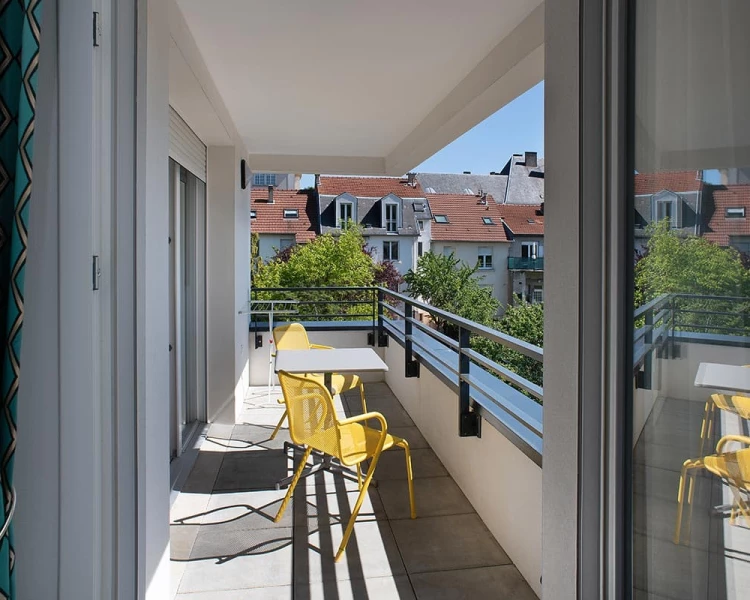 résidence senior moulins les metz balcon