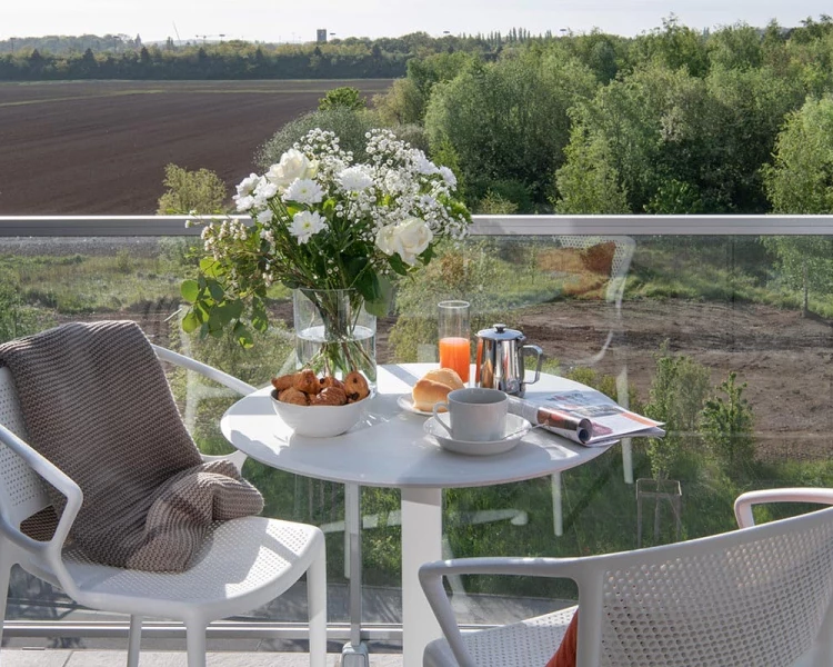 résidence senior lesquin balcon