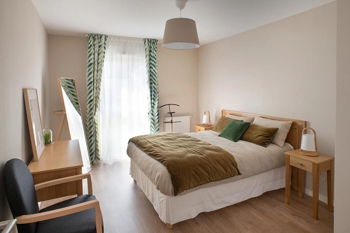 résidence senior treillères chambre