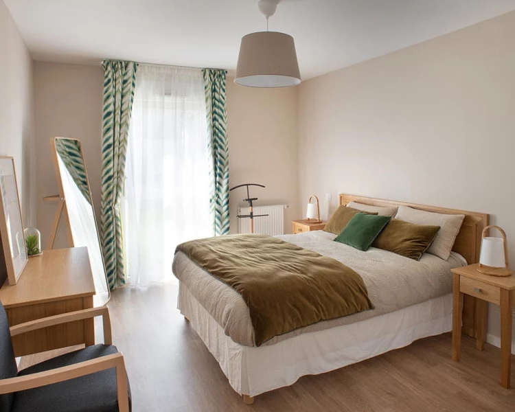 résidence senior treillères chambre