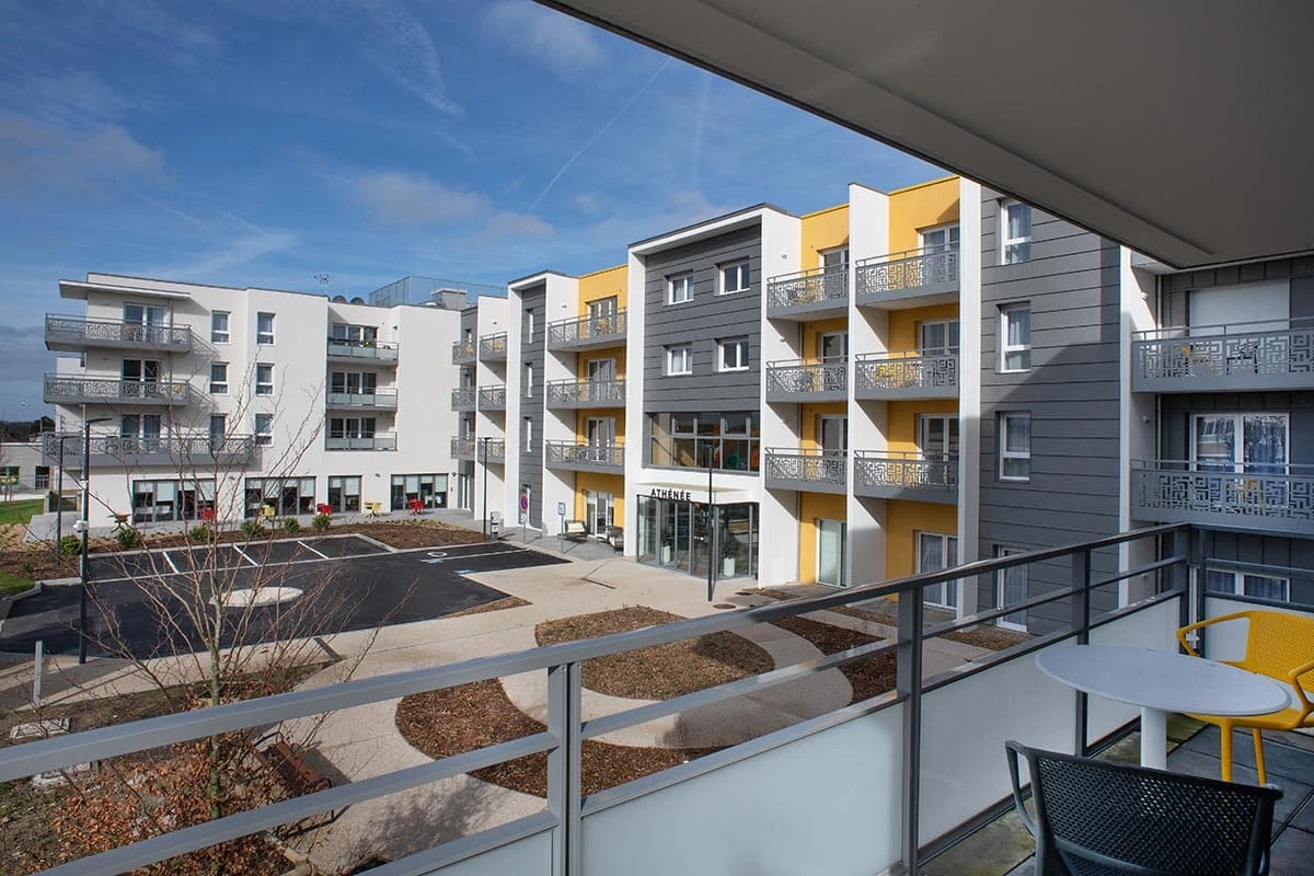 residence senior mont saint aignan exterieur