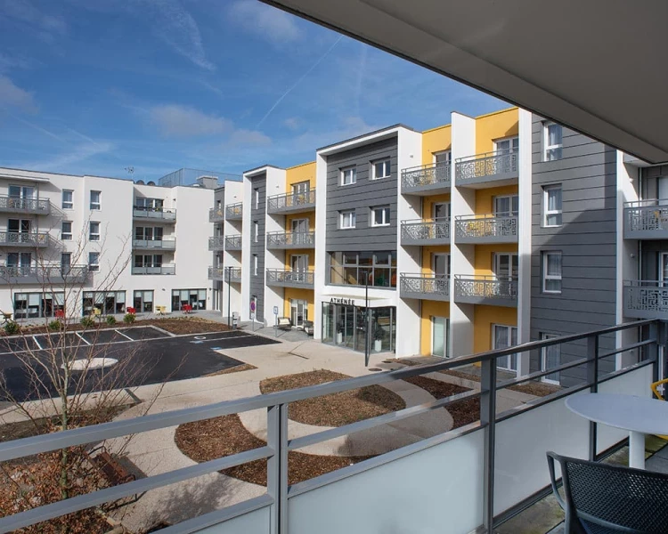 residence senior mont saint aignan exterieur