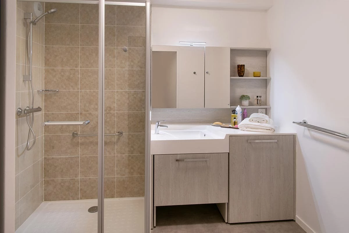 résidence senior dunkerque salle de bain