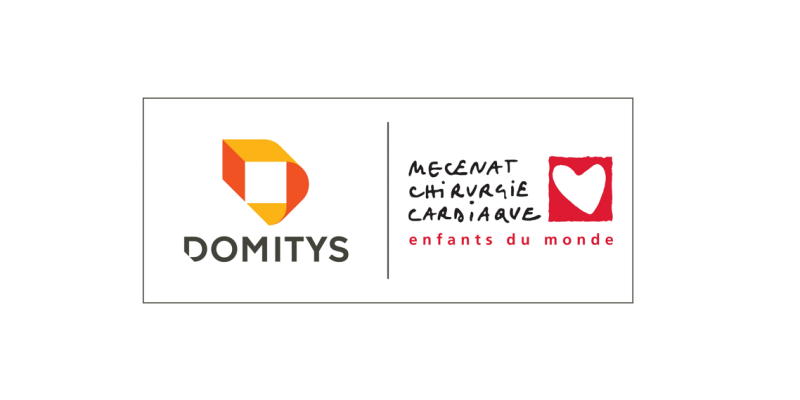 Logo Domitys Mécénat Chirurgie Cardiaque