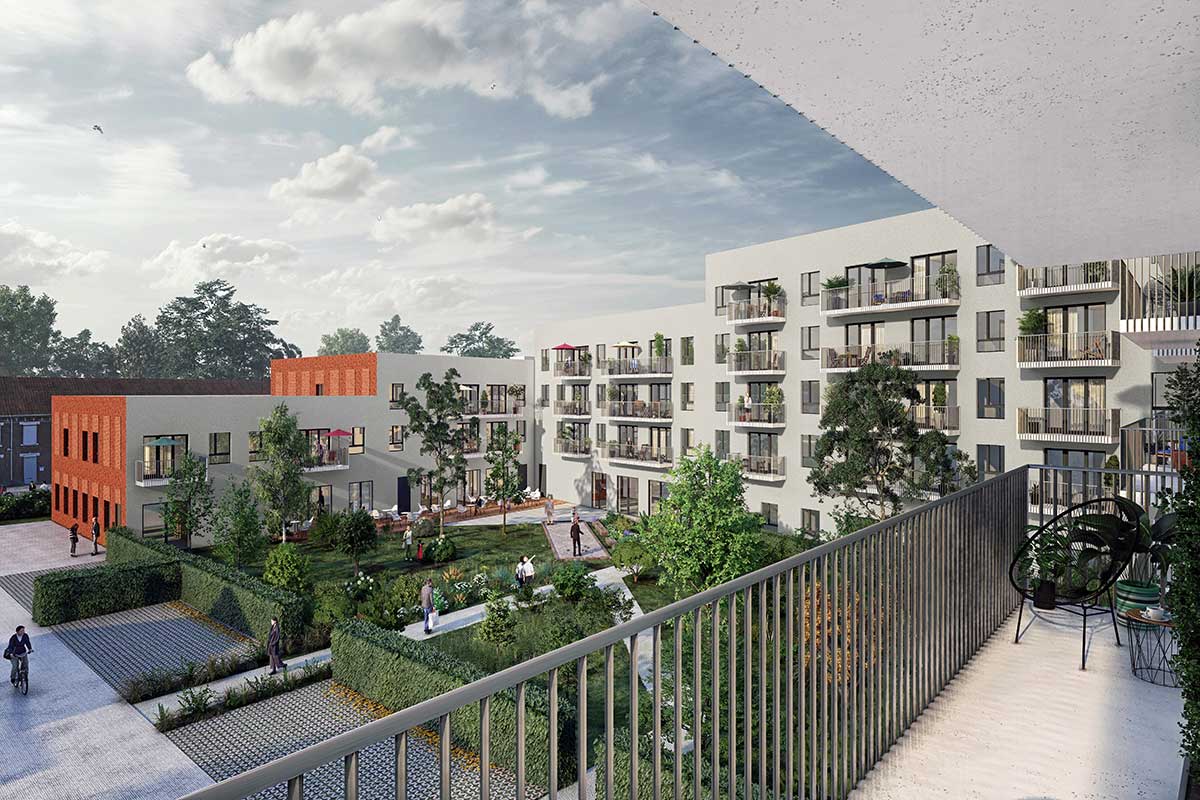 residence senior lens vue exterieure