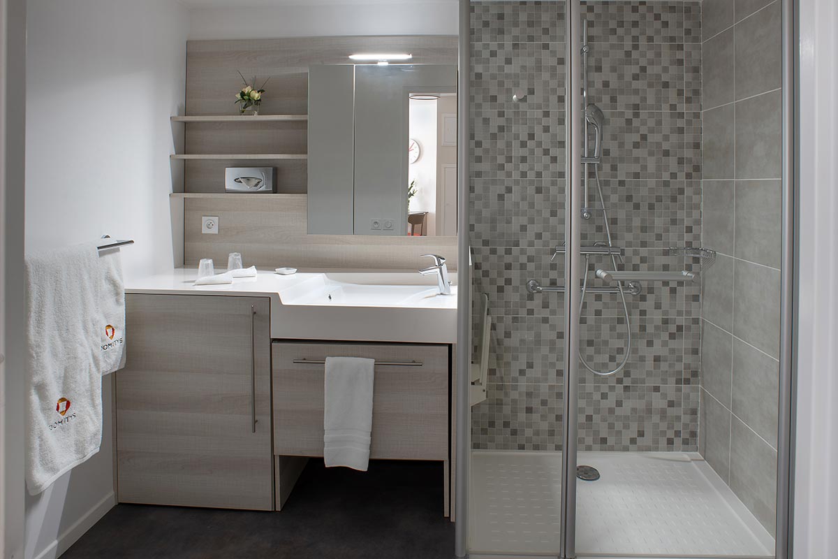 résidence senior toulouse salle de bain