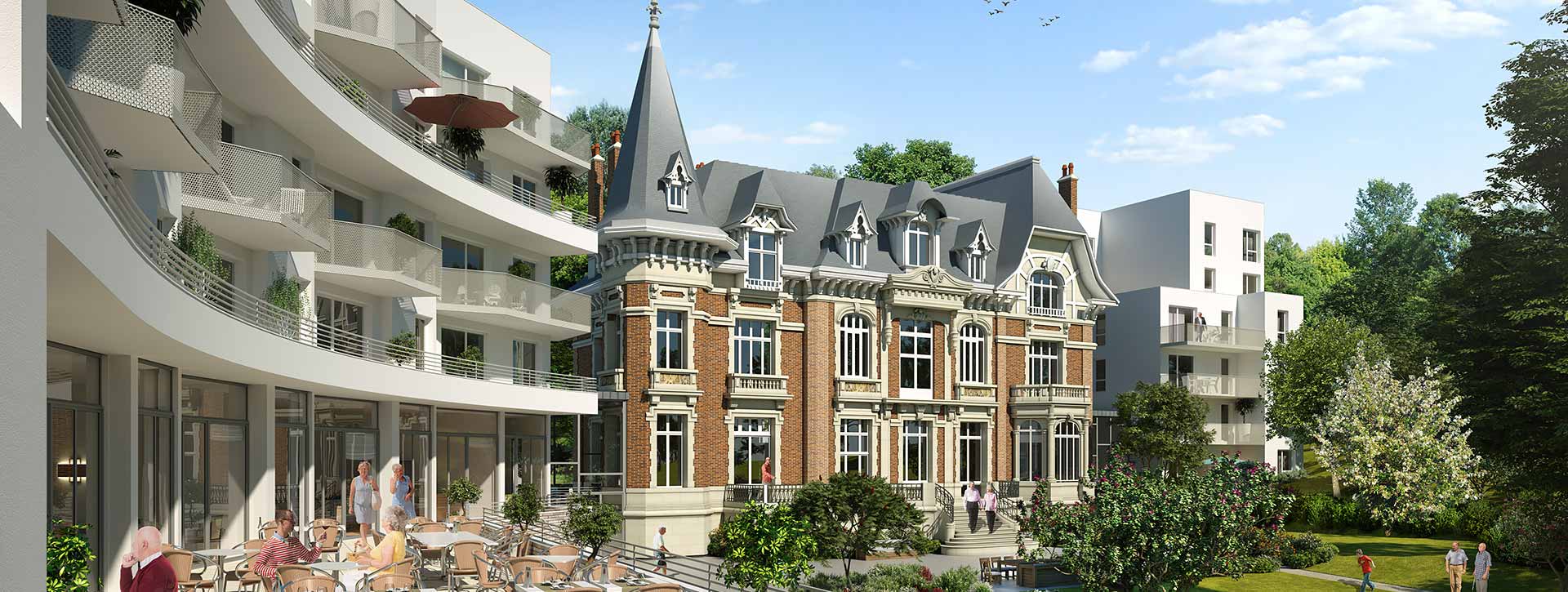 résidence senior poissy extérieur
