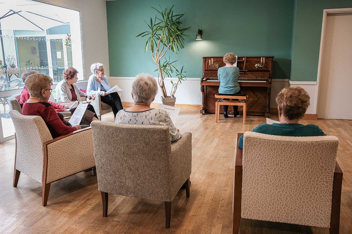 résidence senior Vierzon salon