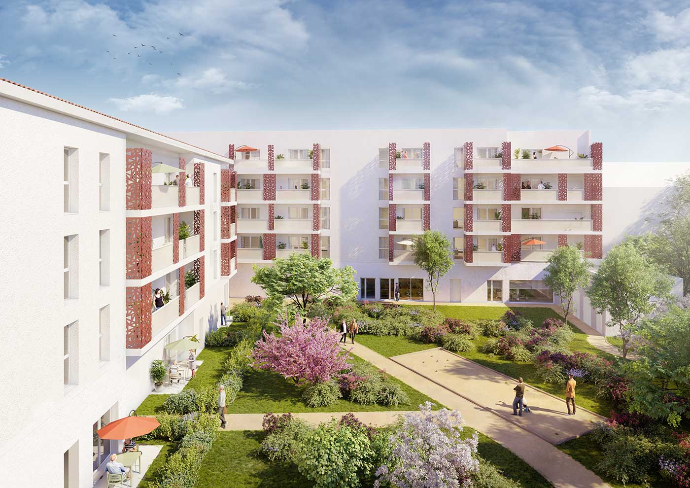 residence senior muret exterieur