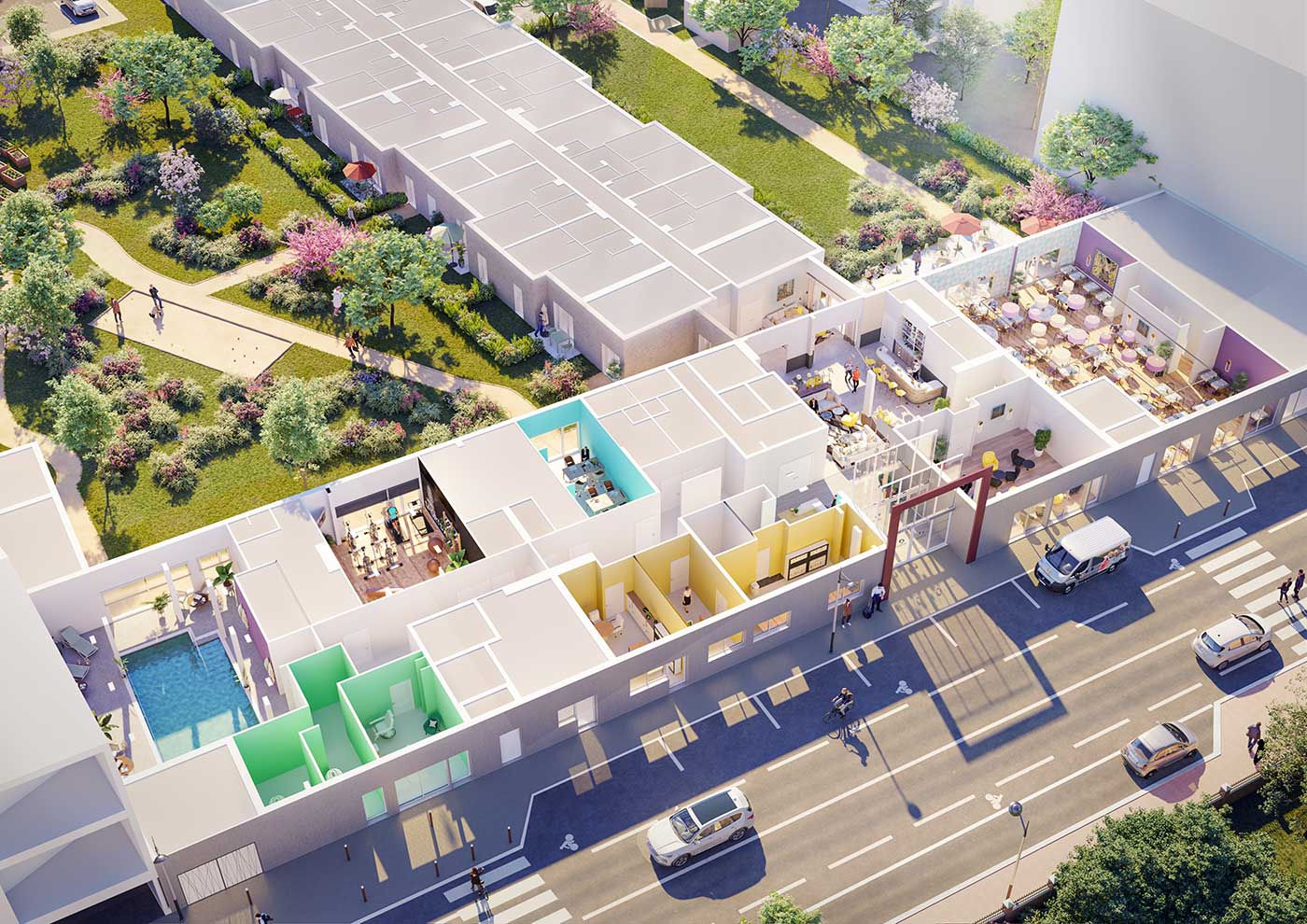 residence senior muret plan