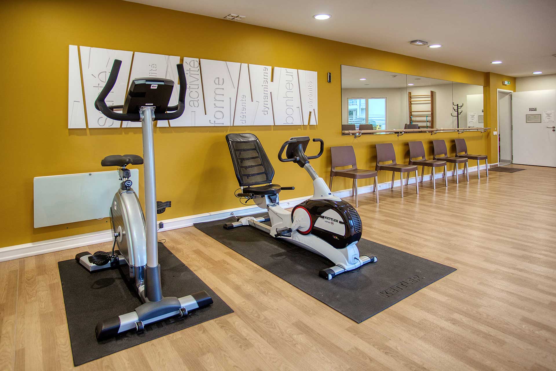 residence senior les gonds fitness