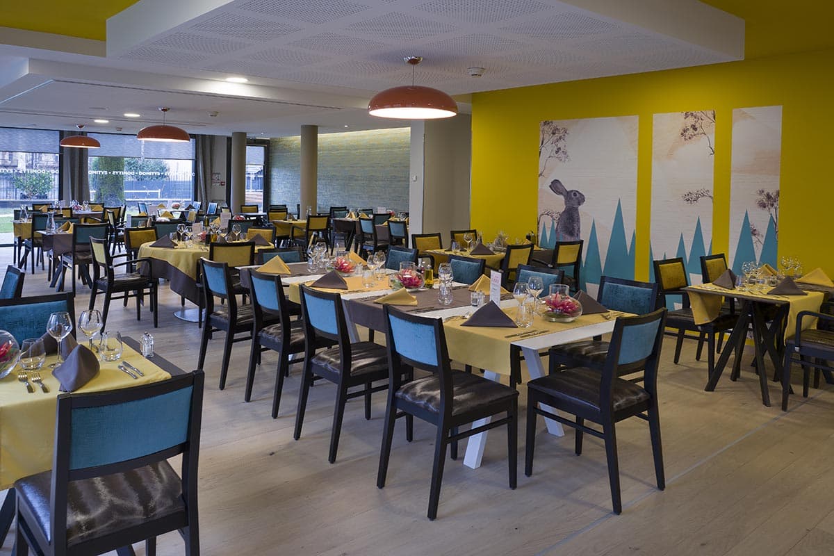 résidence senior albertville restaurant