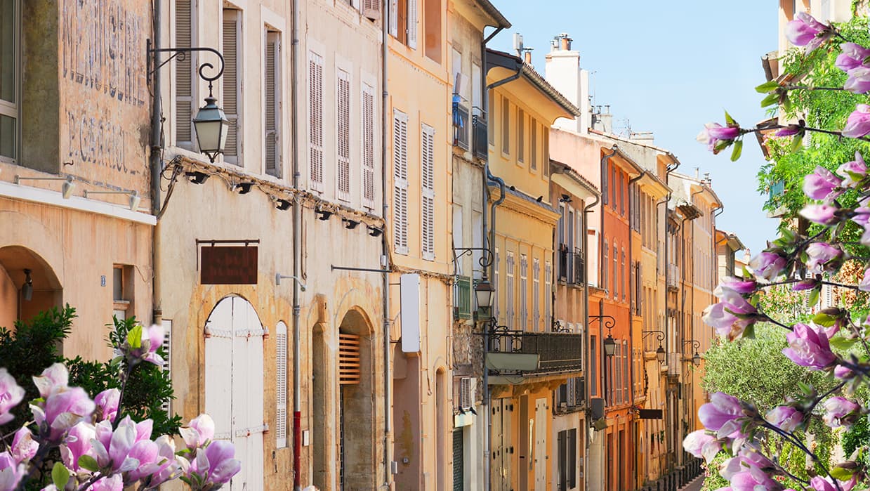 Choisir la région d'Aix-en-Provence pour son cadre agréable