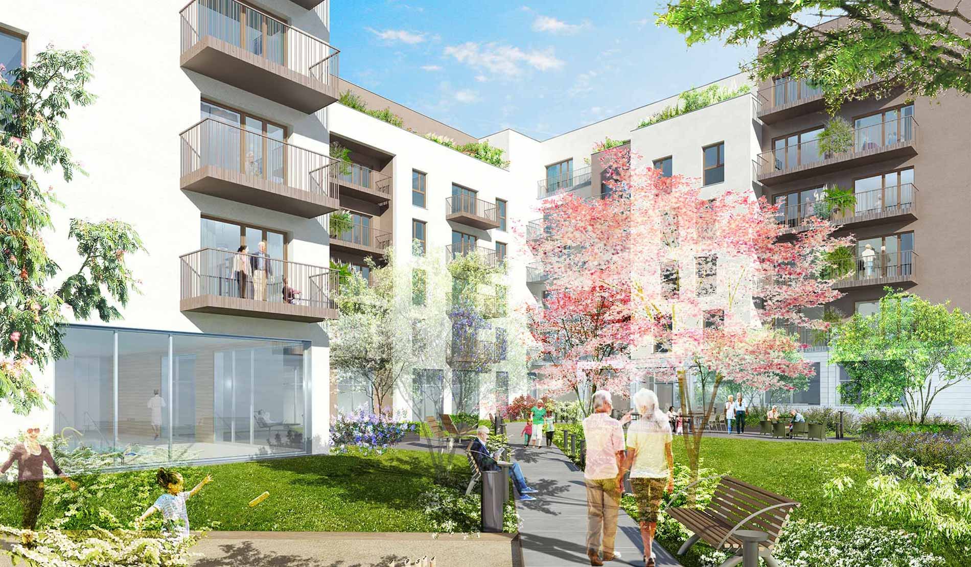 residence senior villepinte exterieur