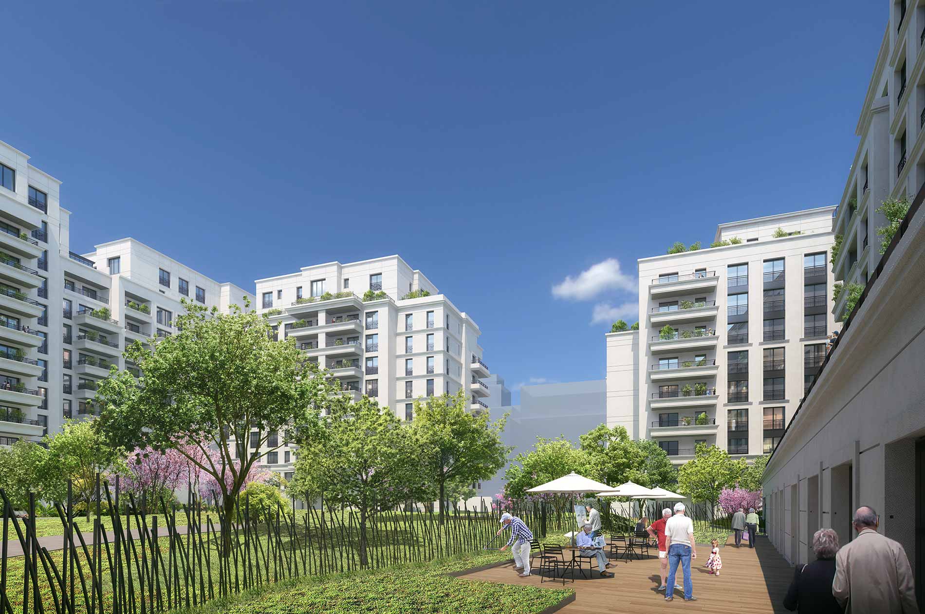 residence senior saint ouen exterieur
