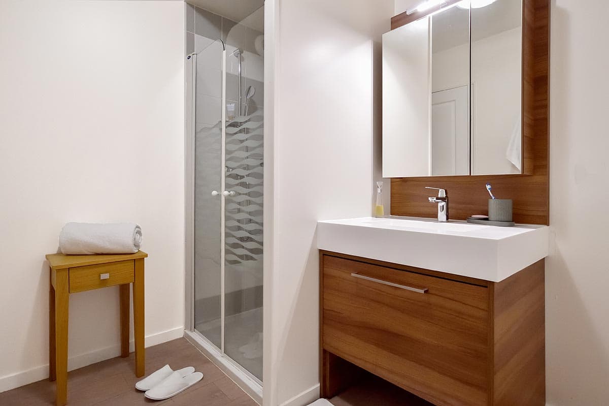 résidence senior montluçon salle de bain