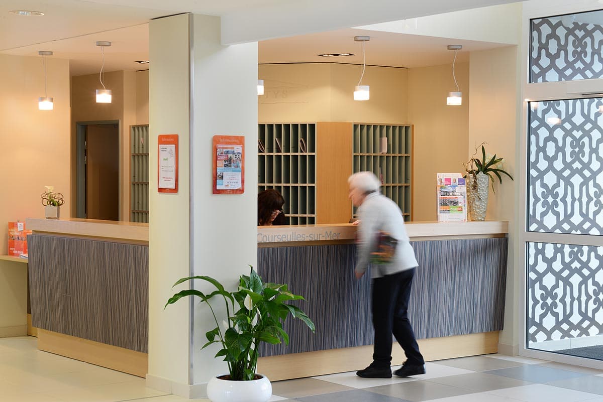 résidence senior courseulles acceuil