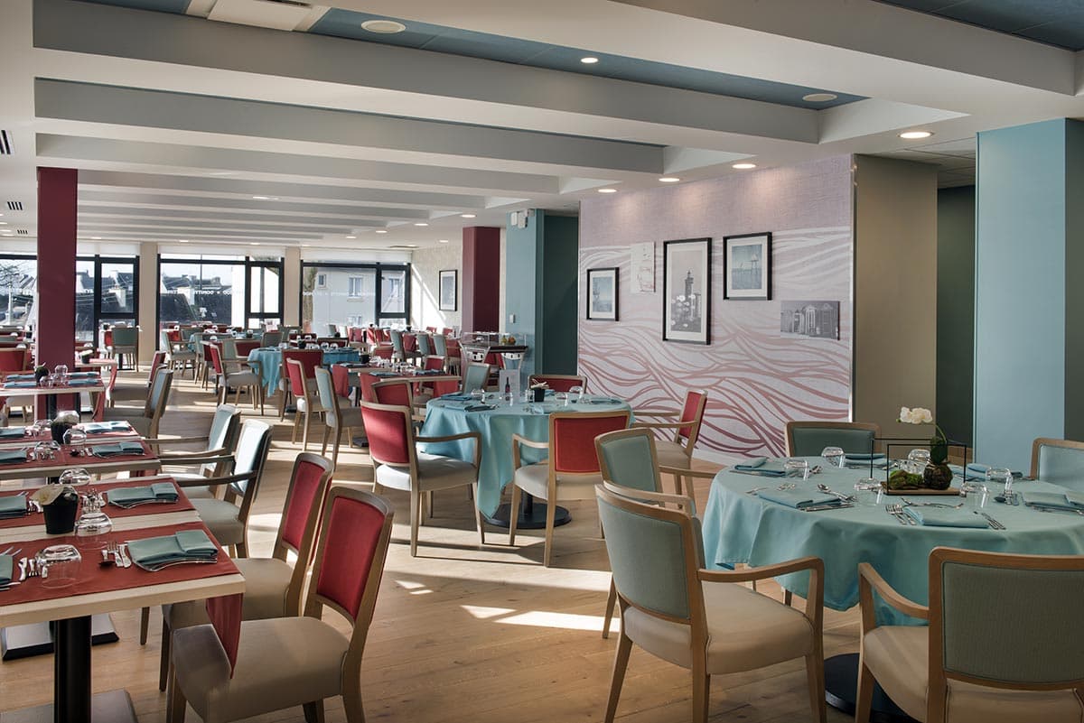residence senior concarneau restaurant
