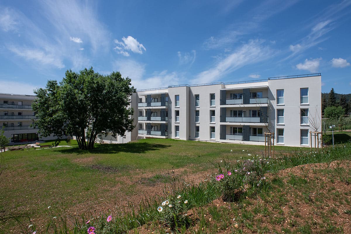 résidence senior draguignan extérieur