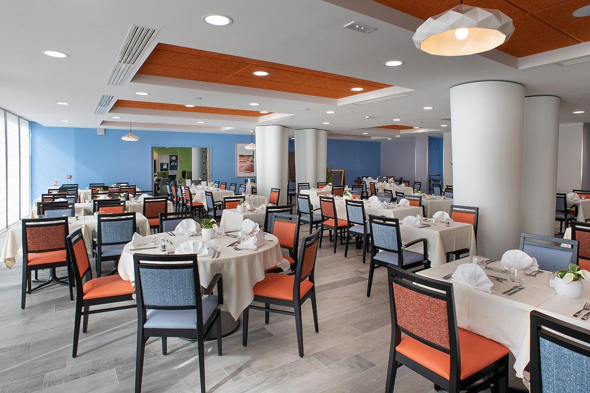 résidence senior treillères restaurant